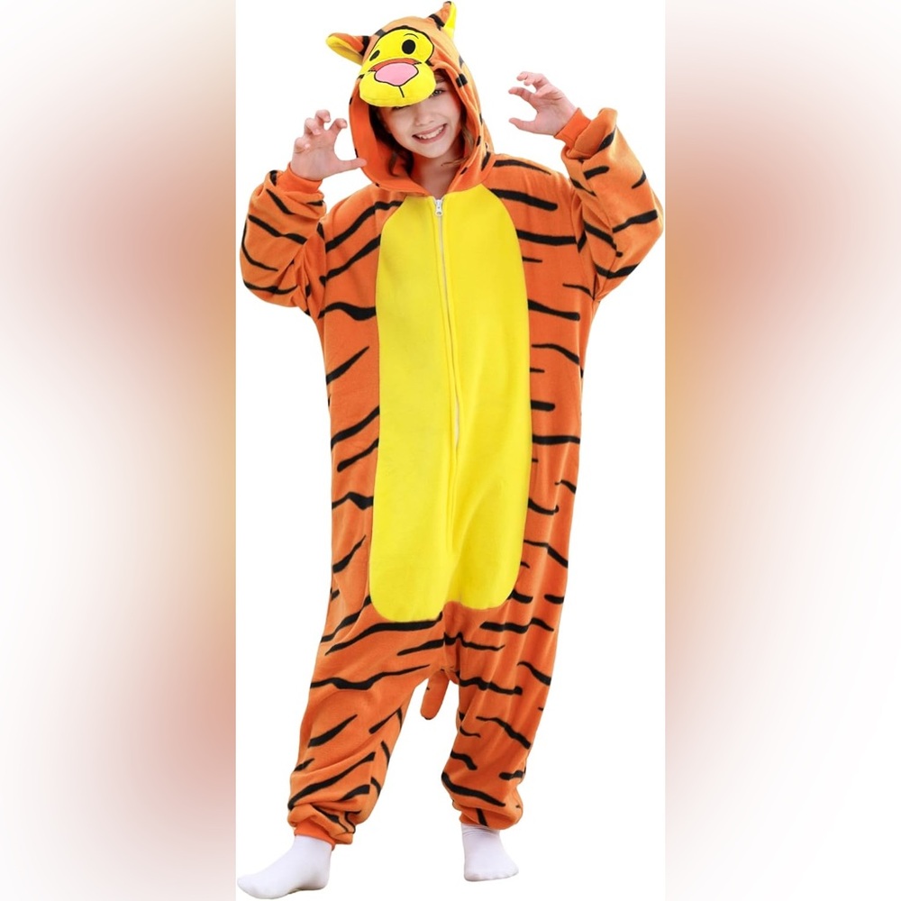 Amazon Orange and Black Kids One Piece Bodysuit